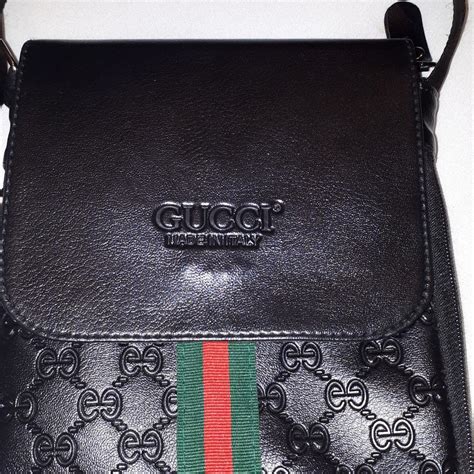 gucci ledertasche herren|Gucci bauchtasche herren.